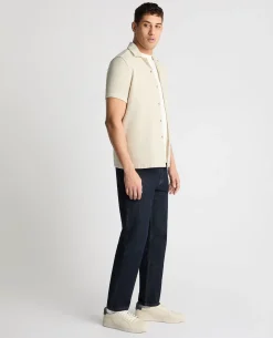 Tapered Fit Textured Shirt