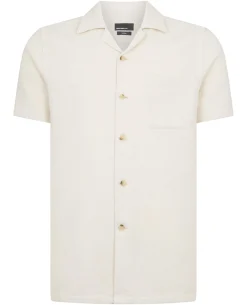 Tapered Fit Textured Shirt