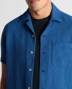 Tapered Fit Textured Shirt