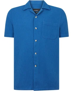 Tapered Fit Textured Shirt