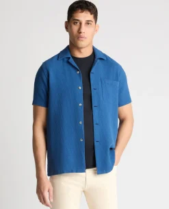 Tapered Fit Textured Shirt