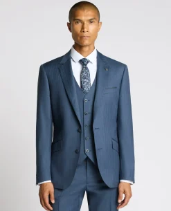 Tapered fit Wool Blend Suit