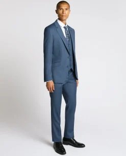 Tapered fit Wool Blend Suit