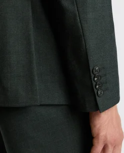 Tapered Fit Wool Stretch Suit