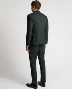 Tapered Fit Wool Stretch Suit