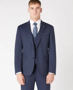 Tapered Fit Wool-Blend Mix and Match Suit