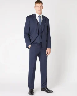 Tapered Fit Wool-Blend Mix and Match Suit