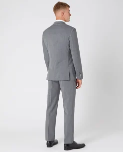 Tapered Fit Wool-Blend Stretch Mix and Match Suit
