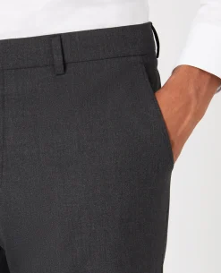 Tapered Leg Stretch Formal Trousers