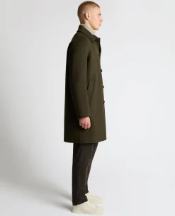 Tatum Relaxed Fit Wool Rich Overcoat