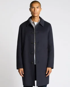 Tatum Relaxed Fit Wool Rich Overcoat