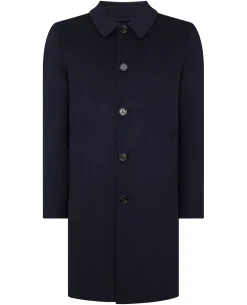 Tatum Relaxed Fit Wool Rich Overcoat