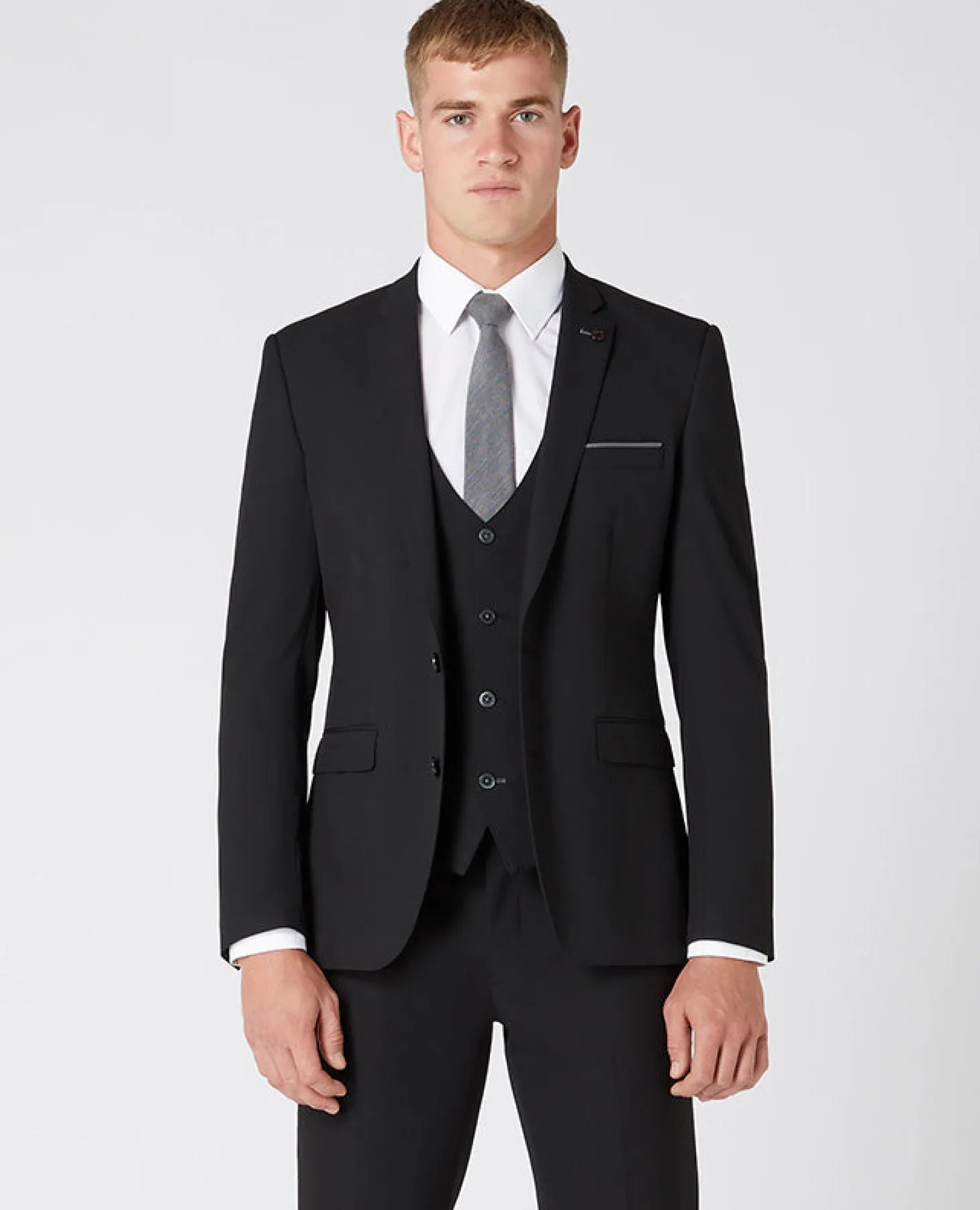 X-Slim Fit Polyviscose Stretch Mix and Match Suit